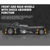 1/18 Scale 1989 Batmobile Die-cast Car with Batman Figure, Toys for Kids and Adults , Black