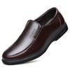 2024 spring and summer men's leather shoes breathable soft bottom business casual shoes men dress shoes leather 635