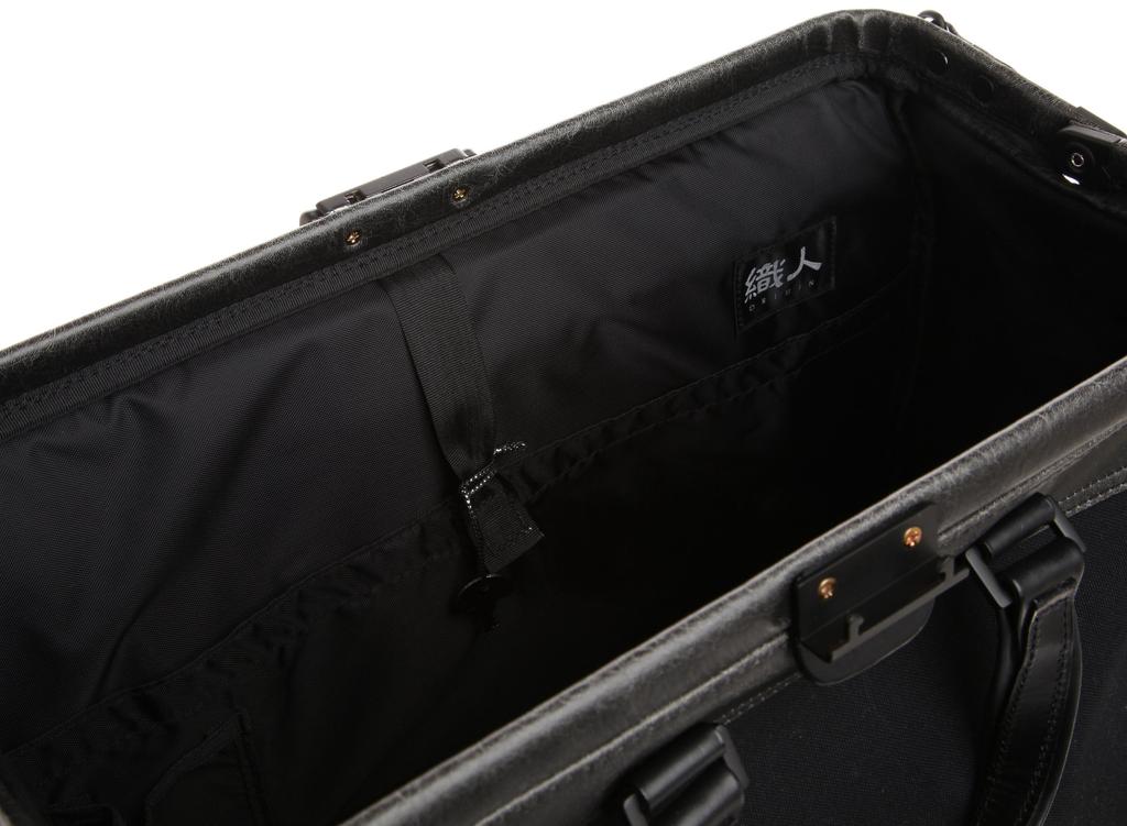 Origin Dulles Boston Bag with Genuine Made In Toyooka Hyogo the of 1560 Black Leather, 2-Way, Kiwada, City, Prefecture, "Bag Mecca" Japan, 01,