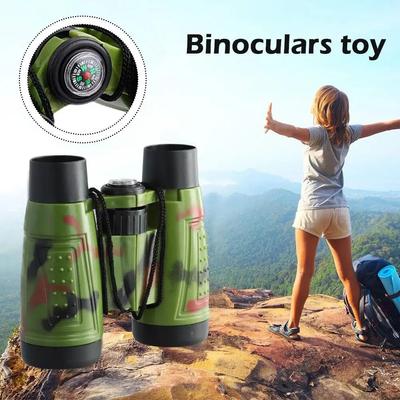 6x30 Fernglas Kinder Outdoor Teleskop Simulation Falten Freien Jagd Camping Feld Überleben Spiel Teleskop Spielzeug