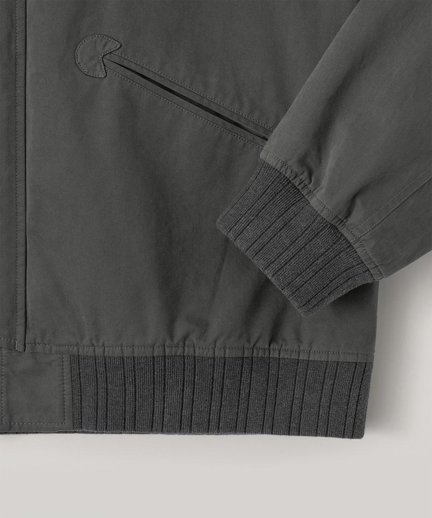 Another Office Brushed Bomber Jacket (Graphite)