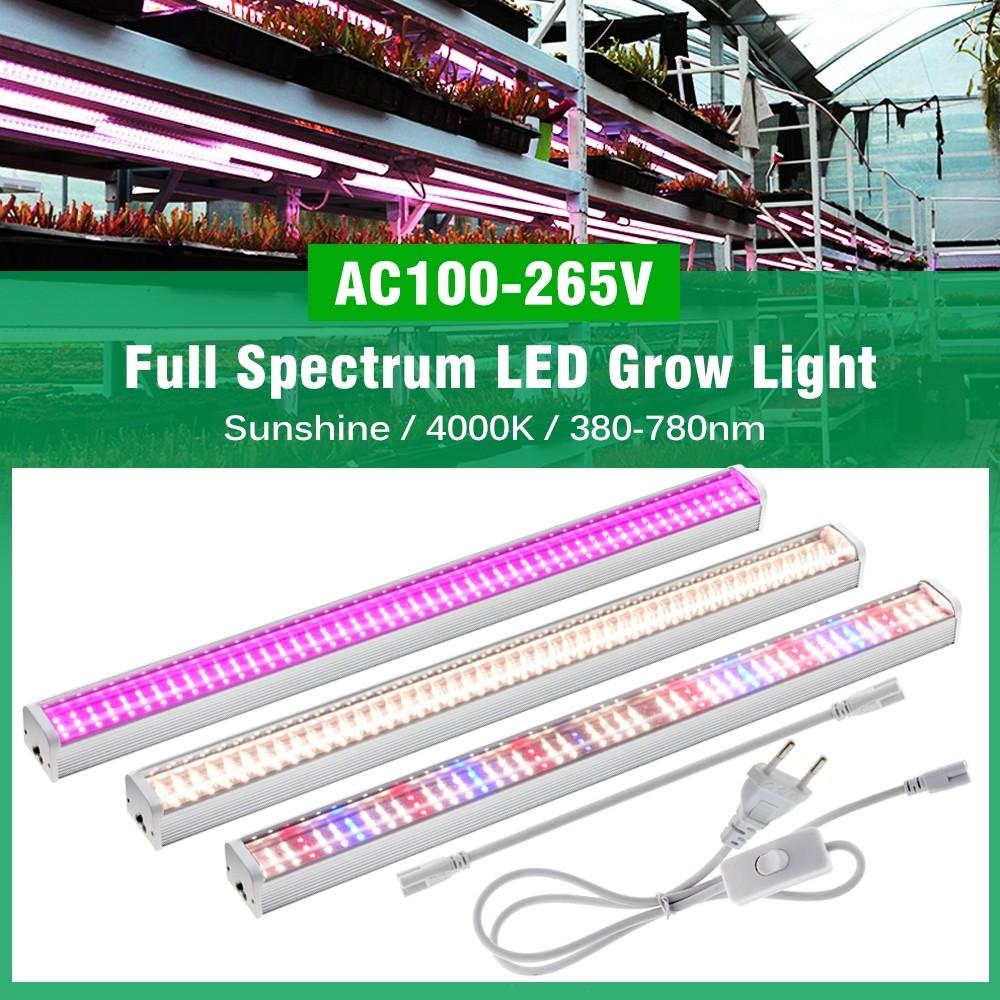 Indoor-Blumen Wachstums-Zusatzbeleuchtung Gerät AC100-265V IP65 Wasserdicht LED-Stäbe Vollspektrum LED-Wachstumslicht