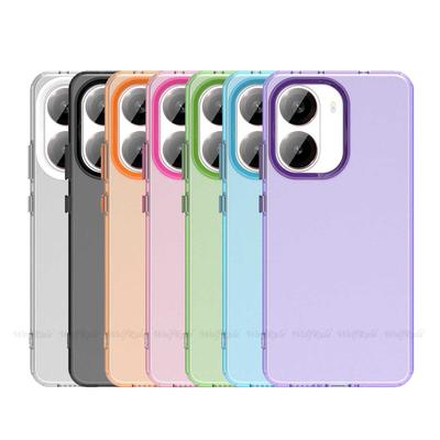 Für Poco X7 Pro Hülle Abdeckung Xiaomi Poco X7 Pro Capas Mattiert Frostig Durchscheinend Stoßfest Bumper Hartschale Fundas Poco X7 Pro