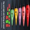 Led Fishing Float Highly Sensitive Remind Buoy Gravity Sensor Glowing Electric Night Fishing Strobe Long Tail