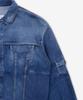 Maison Margiela Distressed Denim Jacket - Blue / S50Am0648S30561986