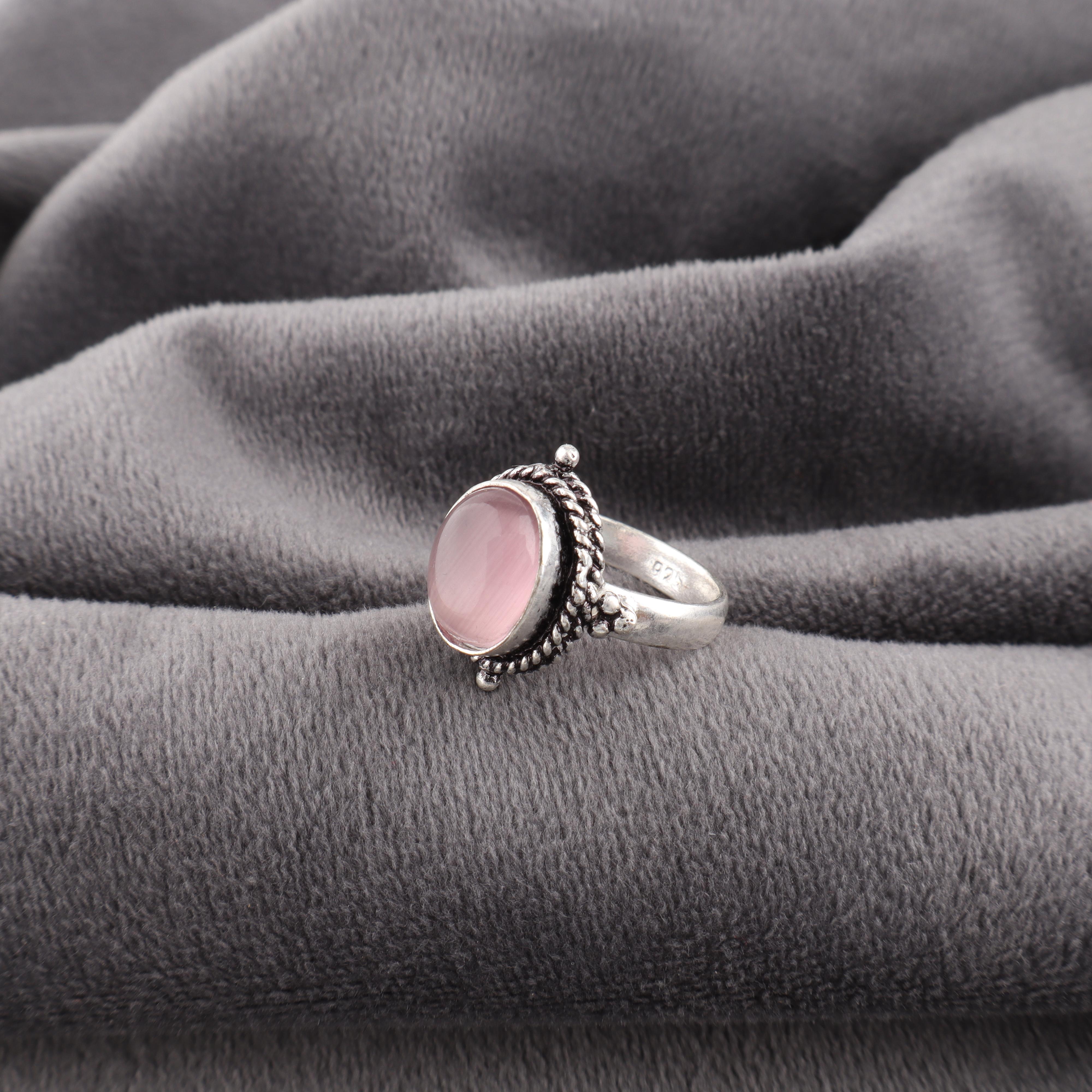 

Кольцо из стерлингового серебра 925 пробы с фиолетовым кошачьим глазом, серебряное украшение ручной работы, великолепное кольцо с кошачьим глазом, ювелирное изделие с драгоценным камнем для подарка 12 фиолетовый