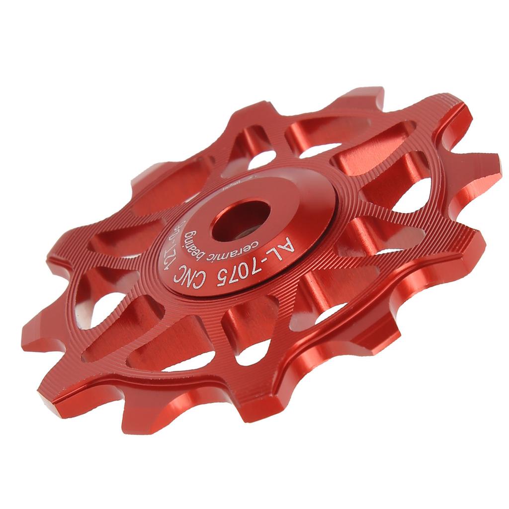 MEROCA Rear Derailleur Pulley 12T Aluminum Alloy Sealed Bearing   Wheel for Mountain Road Bike