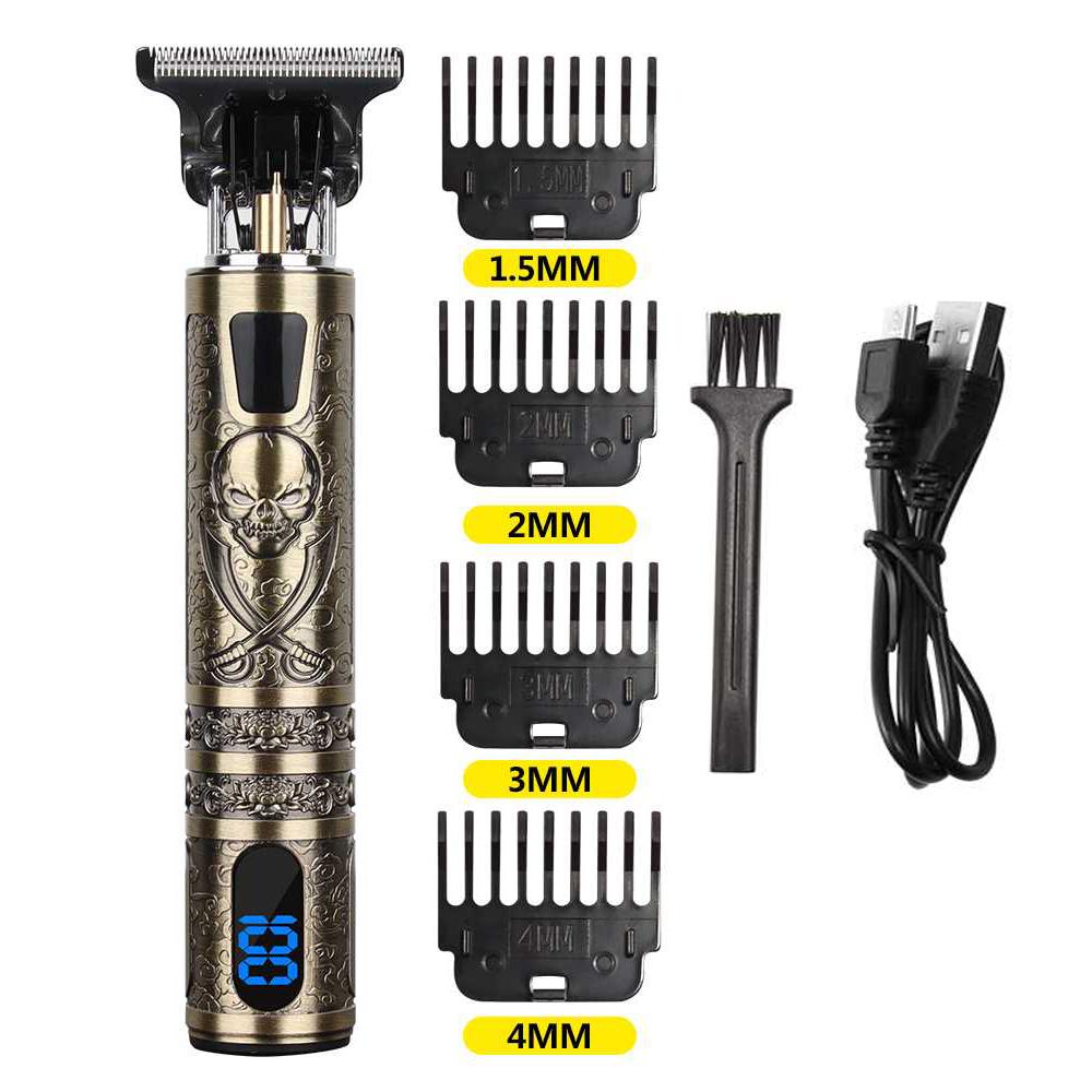 2023 Electric Hair Clipper Hair Trimmer For Men Rechargeable Electric Shaver Barber Hair Cutting Machine For Men Hair Cut