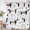 Cartoon Kids Bath Curtains Birds Rainbow Unicorns Cute Cats Fish Funny Animals Bathroom Decortaion Shower Curtain With Hooks