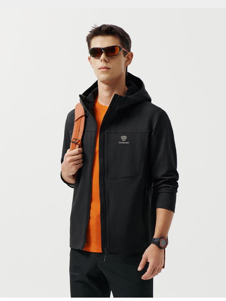 Tamboer 26 Spring Men's High-Performance Windproof Water-Repellent Softshell Jacket