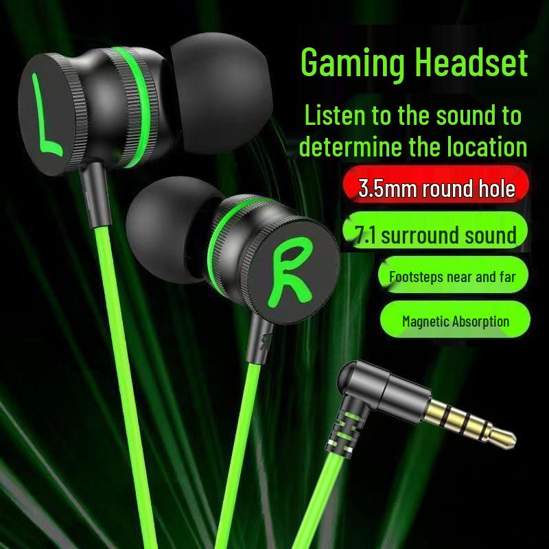 

Clear Calls Wired Gaming Earphones with Mic - Y7