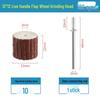 3mm Sandpaper Flap Disc for Metal Grinding, Polishing, and Rust Removal - Electric Grinder Attachment