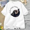 Pedro Raccoon Tshirt Funny Trash Panda Dancing Meme Graphic T Shirts Women Animal T-shirt Short Sleeve Women Clothing Y2k Top