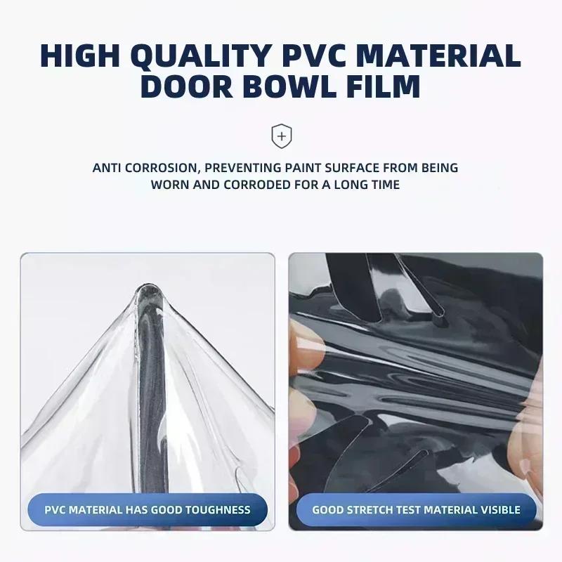Car Door Bowl Sticker Transparent Scratches Protection Film For Opel insignia Astra H G J Antara vectra Vivaro corsa c d zafira