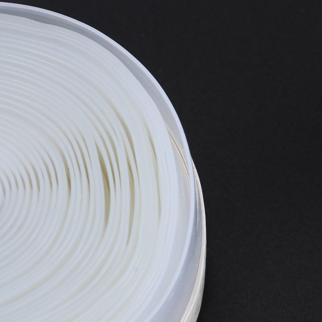1 Roll 5M 35Mm Flexible Door Window Seal Tape Reusable Non Deguming Soundproof Weatherproof Silicone Strip for Sliding Doors