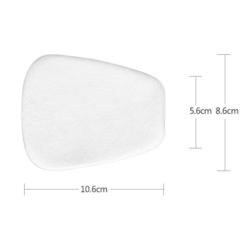 10Pcs / Bag 5N11Cn Dustproof Filter Cotton For 6200 7502 6800 Face