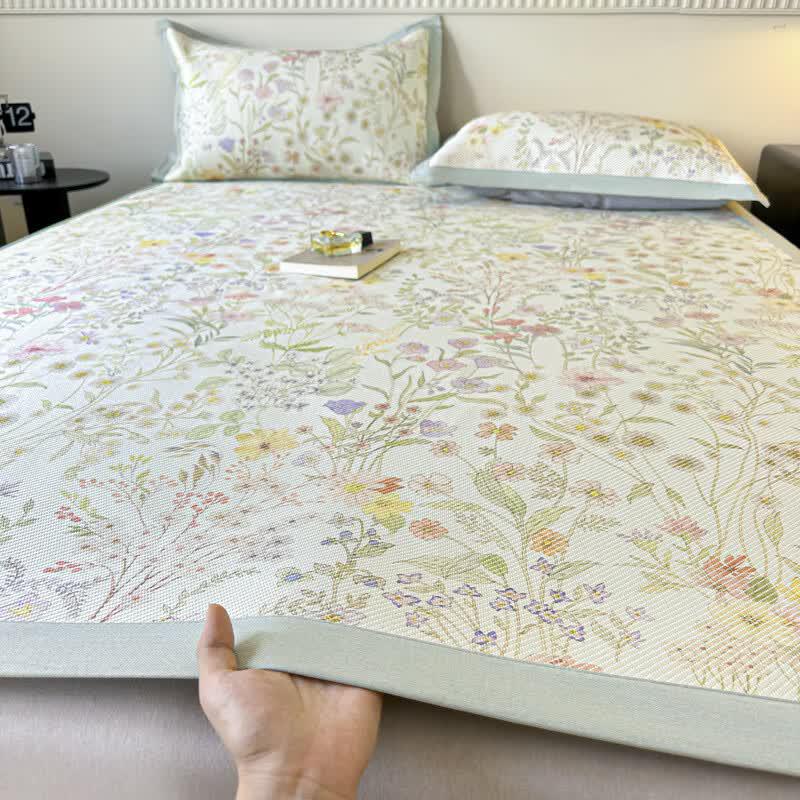 Yuan Zhi Wei Ice Silk Cooling Mat Set