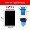Jundingying Extra Thick Large Black Outdoor Trash Bags