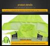 Stormproof Reflective Raincoat Workwear Set - Double-Layer Waterproof Two-Piece for Outdoor Traffic Duty
