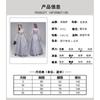 Halloween Costume Women Ghost Bride Dress Cosplay Outfit With Headpiece Vintage Ethnic Style
