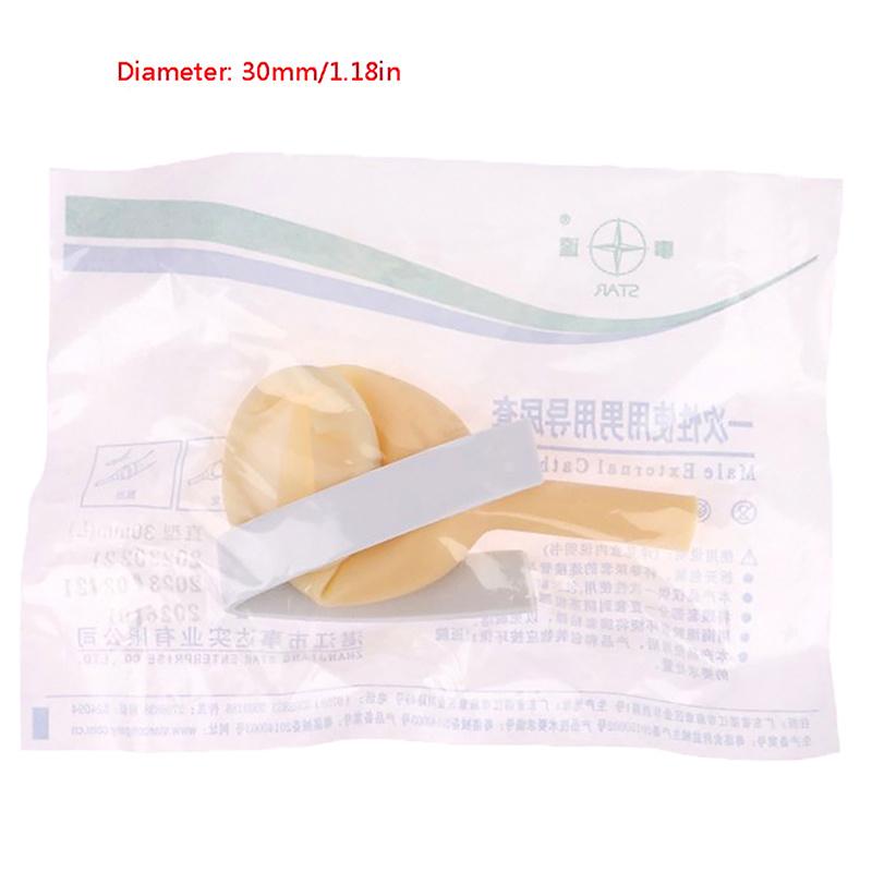 Disposable Male External Catheter Medical Sterilized Latex Catheter Urine Collector Urine Sleeve Urinal Incontinence CareProduct