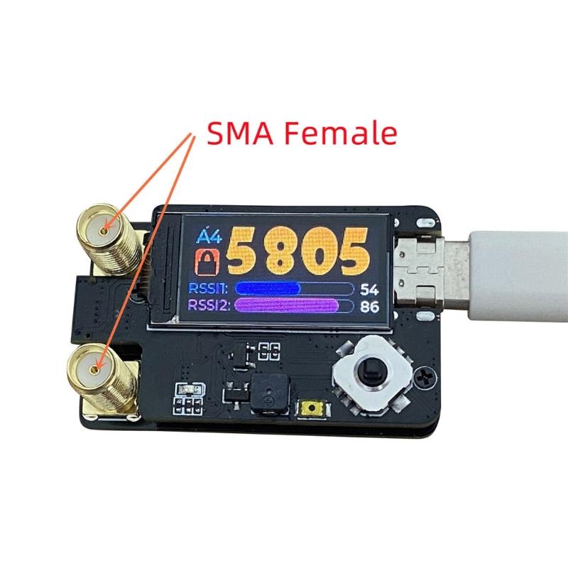 High Performances RX5808 Receiver Module For SKYZONE Glasses 5.3G-5.9G And 4.9G-6.1G Frequencies