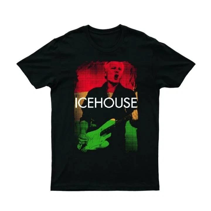 Vtg Icehouse Band Live In Tour Cotton Full Size Unisex Tee Shirt TR542 XXXL