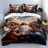 Jesus with disciples gathering. Bedding sets Duvet cover sets Duvet covers Pillowcases(1*Duvet Cover 2*Pillowcases without duvet insert)