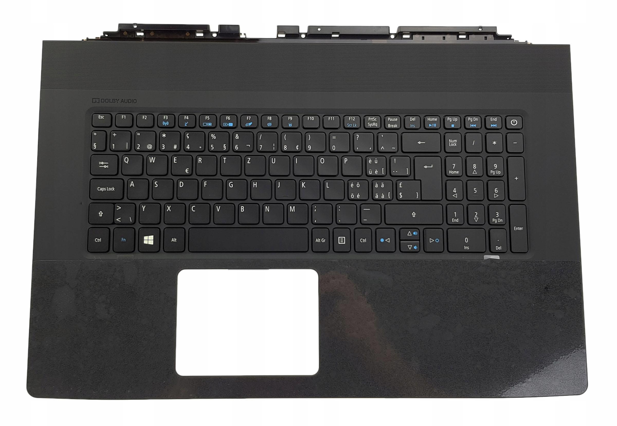 Nový obal na klávesnicu Swiss pre Acer Aspire Nitro Vn7-792 Vn7-792G