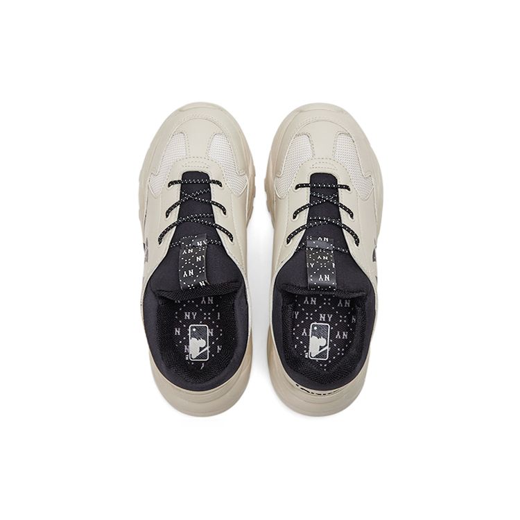 MLB New York Yankees Fashion Logo Slip-On Low-Top Kids Casual Shoes Kids sneakers Black 7ASHJM43N-50IVS