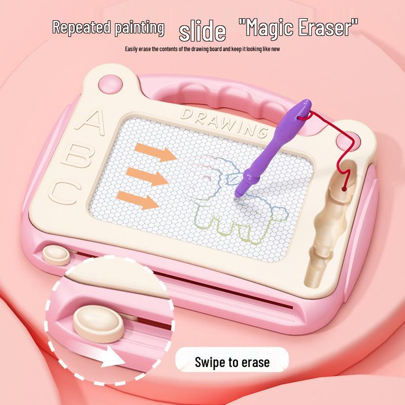 Multicolor Magnetic Drawing Board for Toddlers (Ages 1-3) - Creative Doodle Toy for Boys & Girls