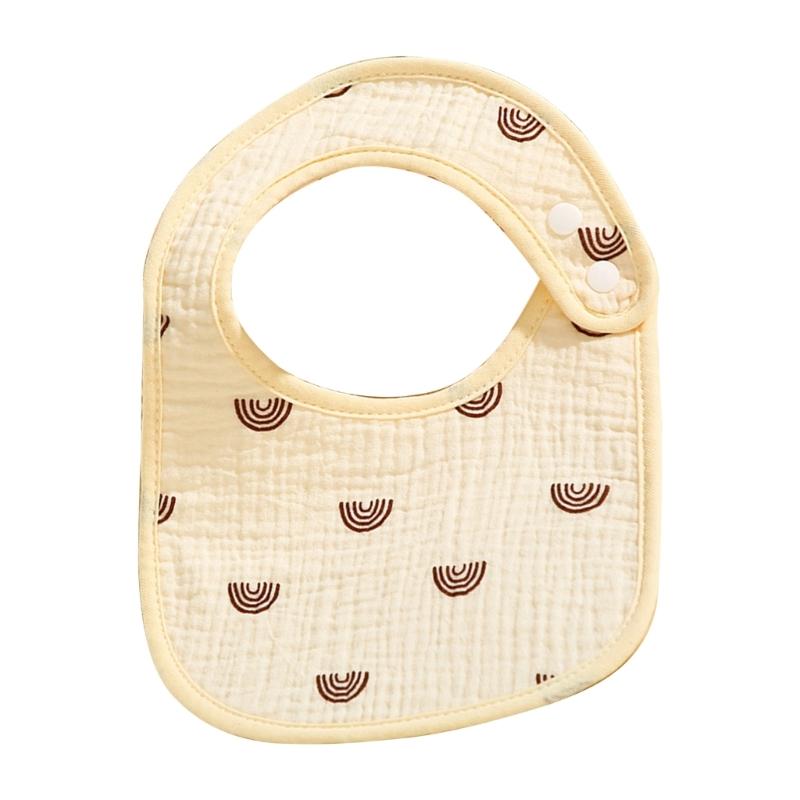

Lovely Print Baby Burping Cloth Breathable Saliva Towel Comfortable Toddlers Feeding Bib Drooling Towel for Infants