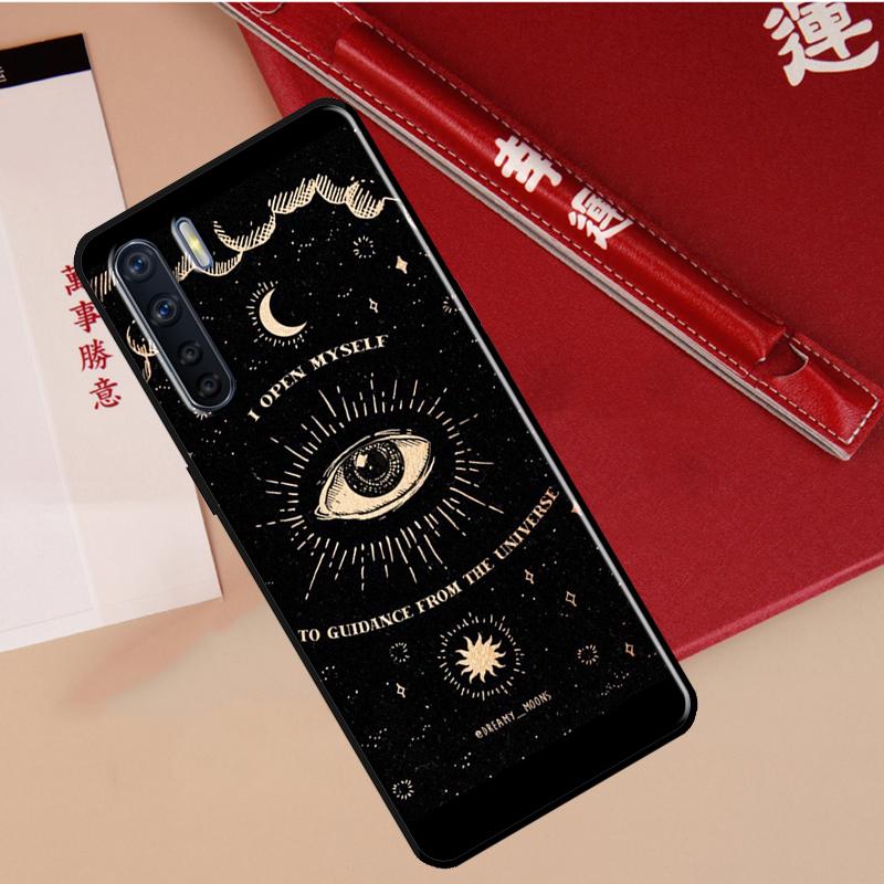 Witches Moon Witchy Mystery Totem Case For Oppo A40 A78 A54 A74 A94 A17 A57 A77 A76 A16 A96 A18 A60 A80 A38 A58 A98 A15 A5 Pro