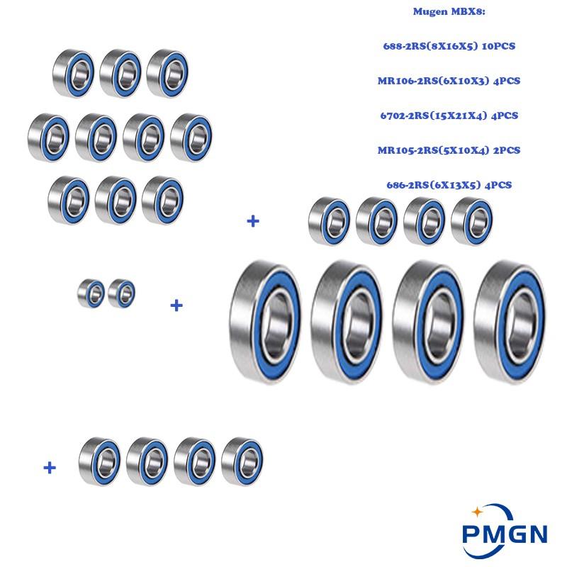 10pcs Bearing 6900 6901 6902 6903 6904 6905 6906 2RS RS Deep Groove Ball Bearing Double Seal Thin Section 6905 2rs Ball Bearings