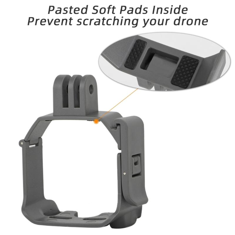 Lightweight Camera Mount Top Carry Expansion Mount Bracket for Mini 4 Pro Cameras Light Mount with 1/4Screw