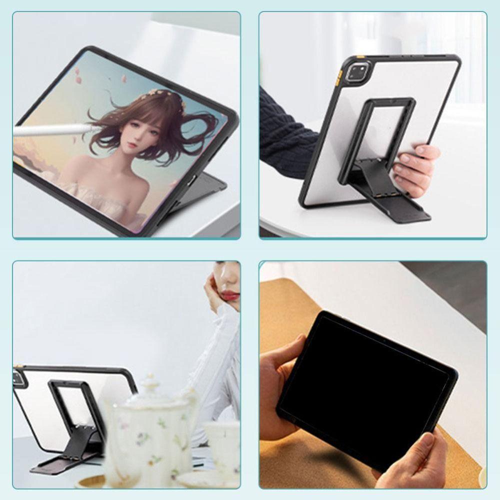 Adjustable Angle Desktop Tablet Stand Paste Type Kickstand E-Reader Bracket for iPad Universal