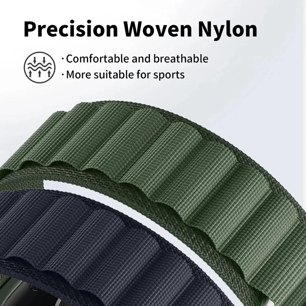 Alpine Loop Nylon Strap For Samsung Galaxy Watch 8 44mm 40mm Classic 46mm Bracelet Wristband Galaxy Watch Ultra 2026 47mm Correa