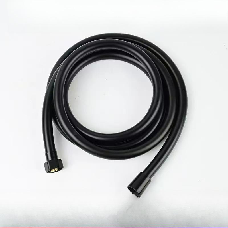 Pvc Pipe 2m/1.5m/1.0m Super Soft Silicone Shower Hose Anti-twist Gun Metal Bathroom Pipe Long Water Pipe High Quality
