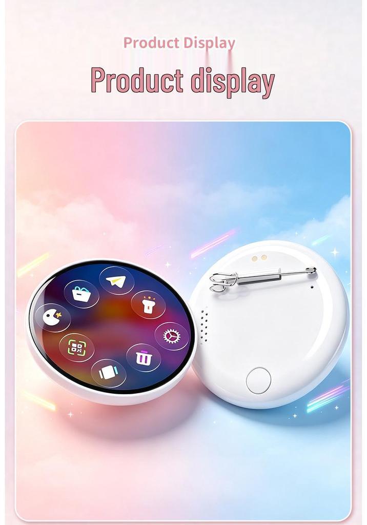 Anime Star Display Dynamic Badge – Trendy New Favorite for Game Enthusiasts
