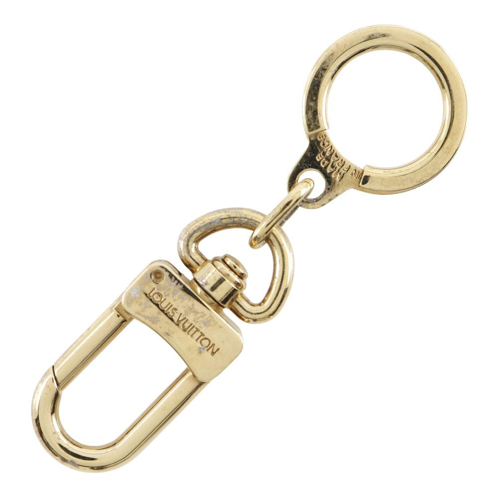 Louis Vuitton Anokle Key Ring Plated Gold Unisex Used