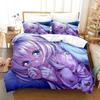 New 3d Print Anime Kawai Young Girls Amakano Beding Set Single Twin Ful Quen King-Sized Dimensionsd Dimensions Bed Linen Set Adult People Kid Bedrom