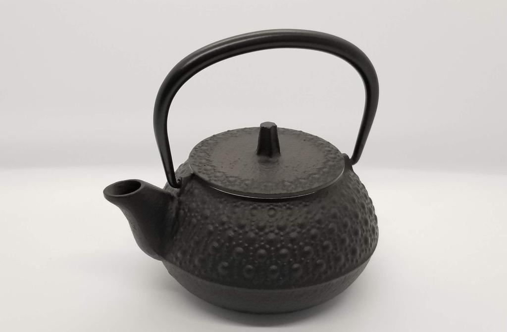 Iwachu Iron Type New Tortoiseshell No Suitable for Direct Nanbu 12803 Teapot/Kettle Container, 3, Design, Black, 0.32L, Enamel, Heat, Ironware,