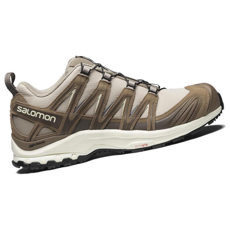 SALOMON Xa Pro 3D Adv Suded 'Heather Grey Khaki' Sneakers 474785