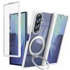 Z Fold7 Cases Magnetic Magsafe 360 Rotate Stand Holder Case for Samsung Galaxy Z Fold 7 Hinge Protection Screen Film Capa Cover