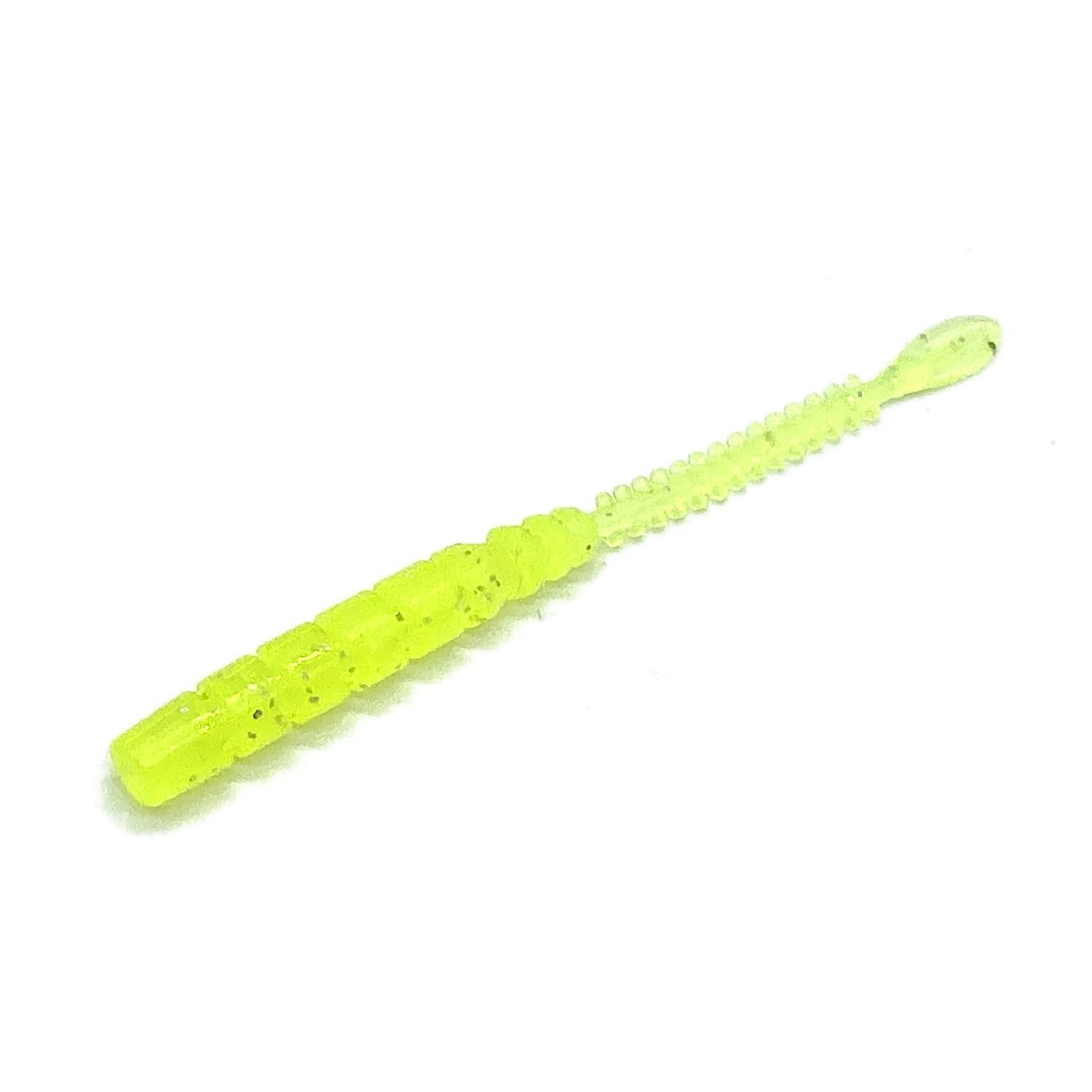 Mustad Ajiworm Bachifura 2.5 inch (12 pieces) Clear chart 2.5 inch