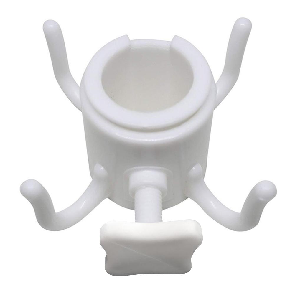 

Outdoor Beach Sunscreen Umbrella Hook Nail Four Legs Hooks Garden Camping Umbrella Plastic Four Prongs Hanger Tool белый