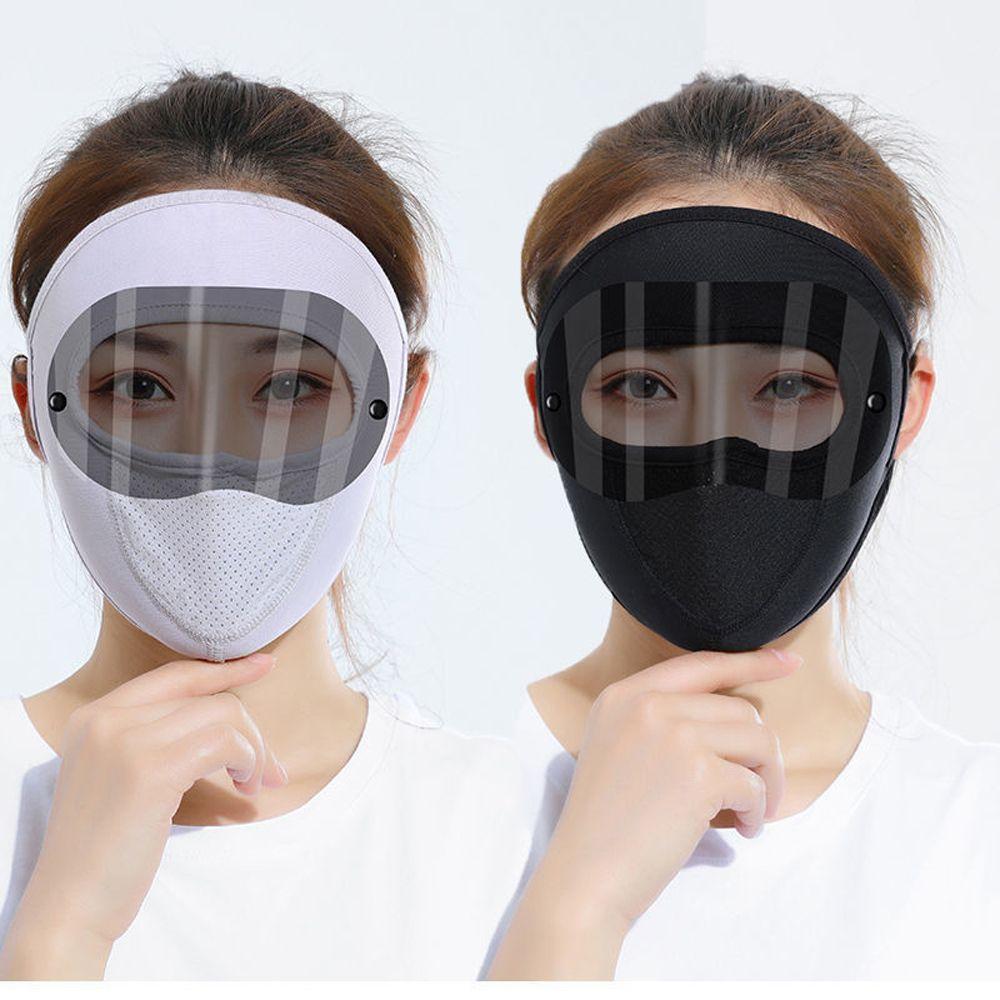 Riding Hat Anti Dust Breathable Cycling Headwear Face Mask Fleece Face Shield Cycling Cap Hood Caps