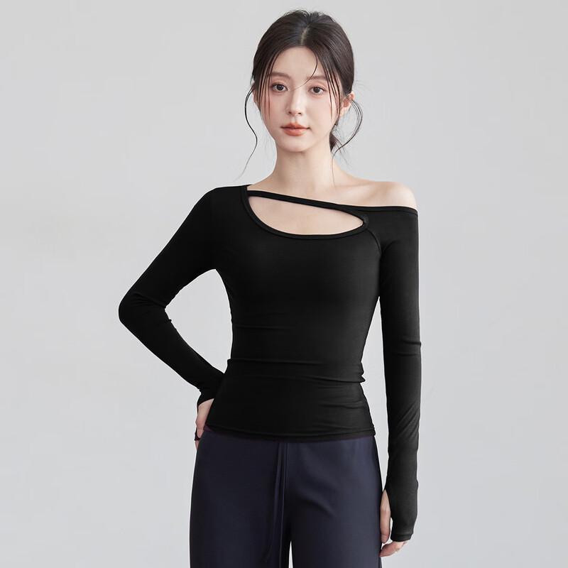 Youyou Women's Long-Sleeve Fitness & Yoga Top