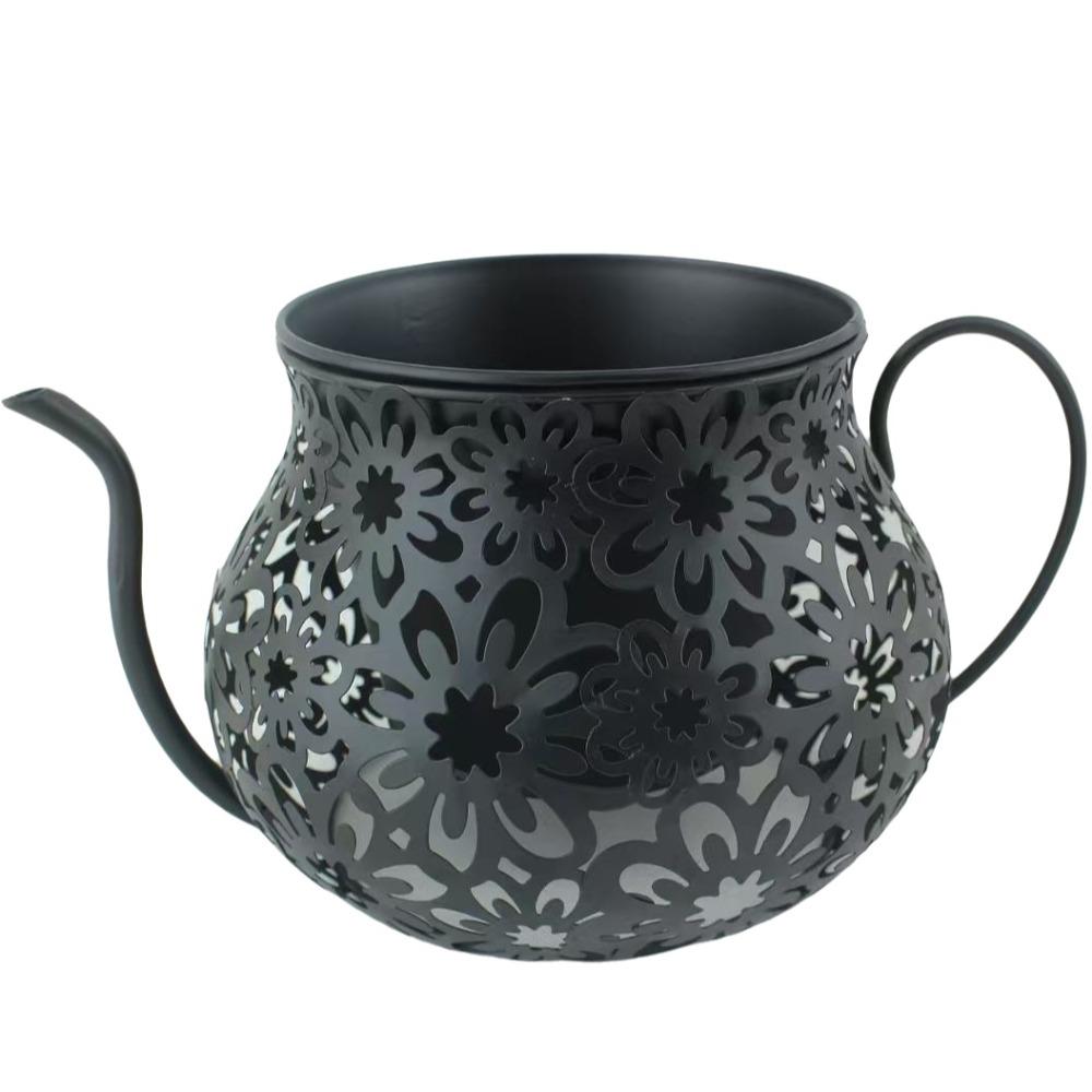 Floral Cutout Flower Pot Retro Decorative Flowerpot Ornaments Vintage Flowerpot Garden