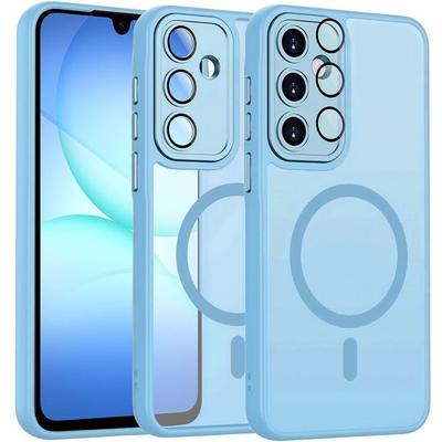 Magnetic Case - BOOLING - Samsung Galaxy A17 4G/5G - with Camera Protection - Blue